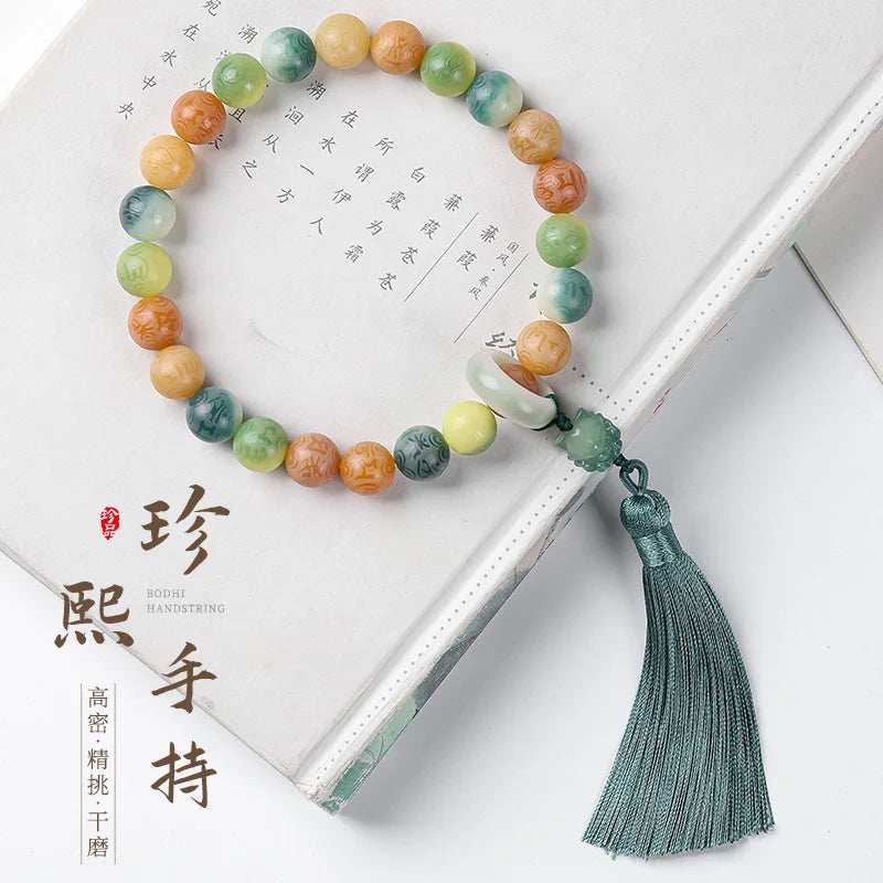Mixed Bodhi Bead Bracelet-ToShay.org