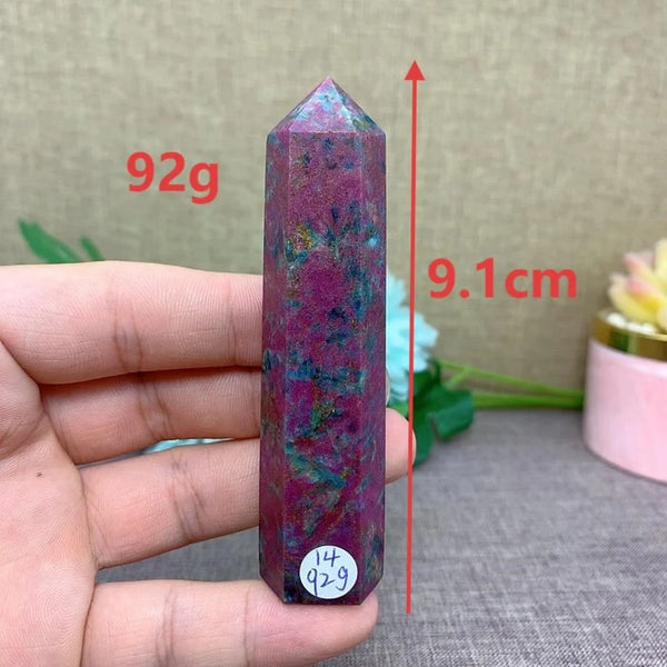 Red Ruby Crystal Point-ToShay.org
