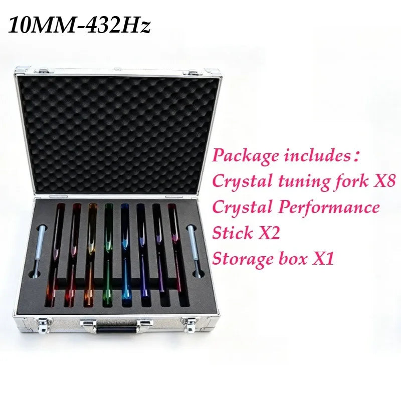 Rainbow Crystal Tuning Forks-ToShay.org