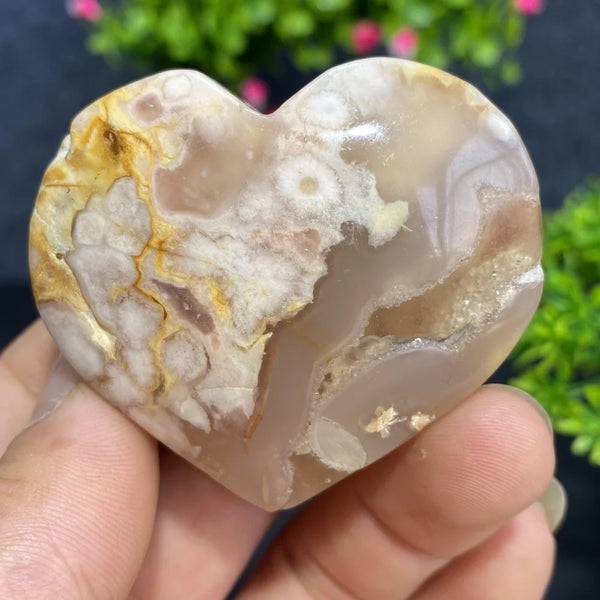 Pink Cherry Blossom Agate-ToShay.org