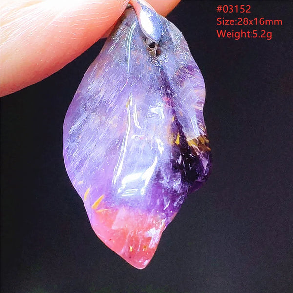 Red Auralite Pendant-ToShay.org