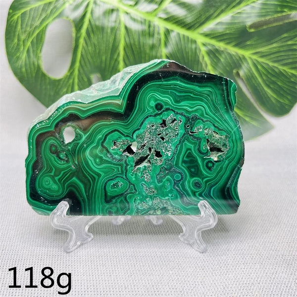 Green Malachite Slice-ToShay.org