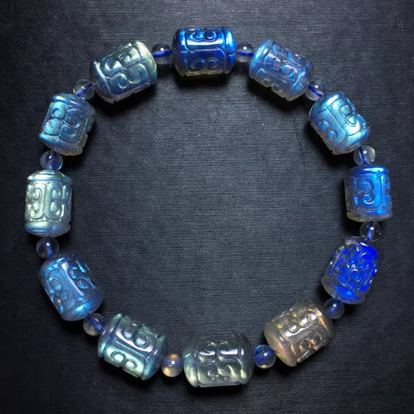 Blue Labradorite Bracelet-ToShay.org