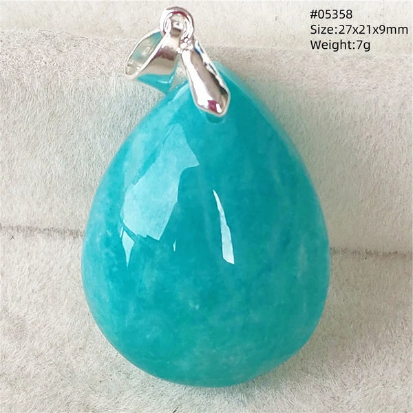 Green Amazonite Pendant-ToShay.org