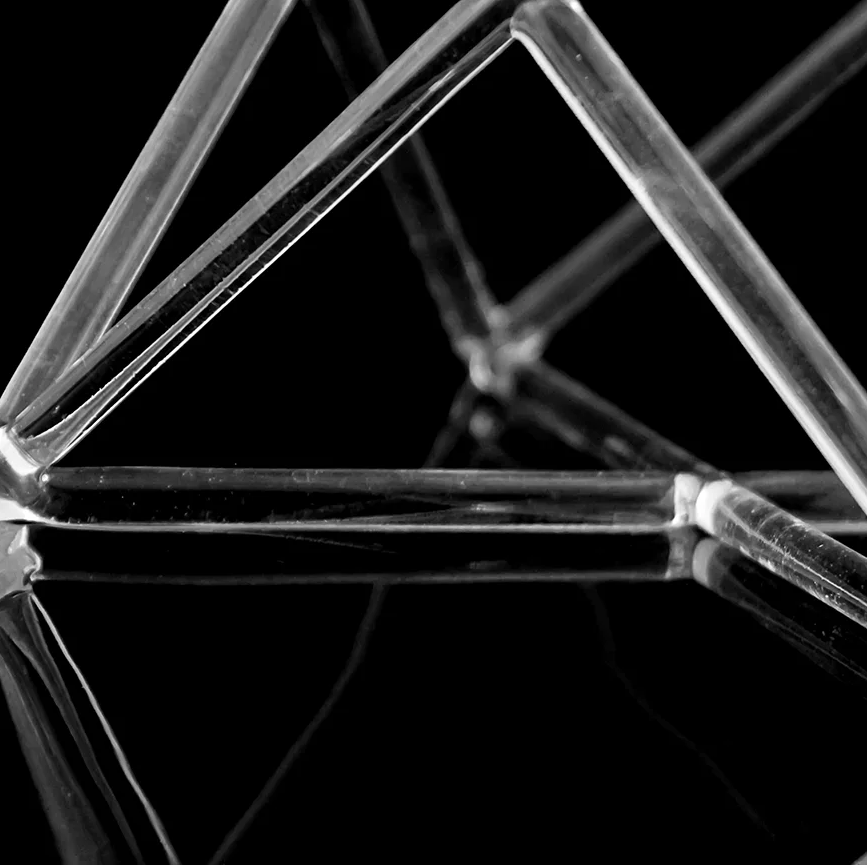 Clear Quartz Singing Pyramid-ToShay.org