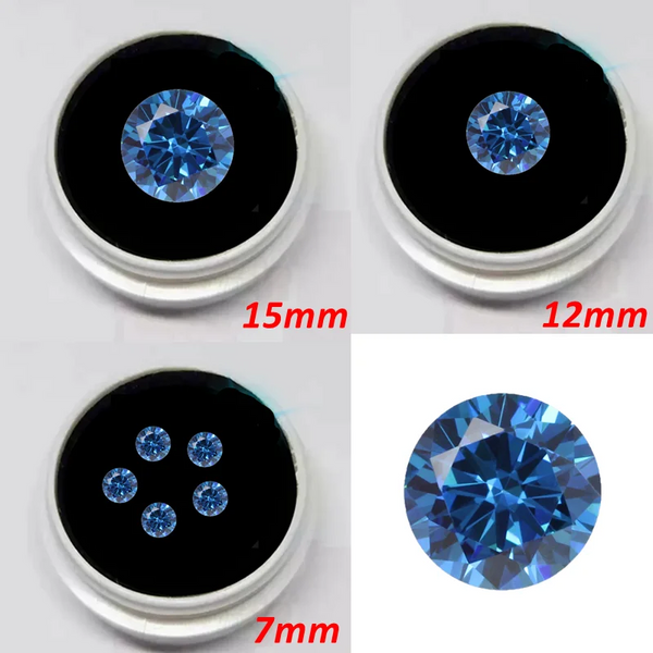 Blue Aquamarine Gemstones-ToShay.org