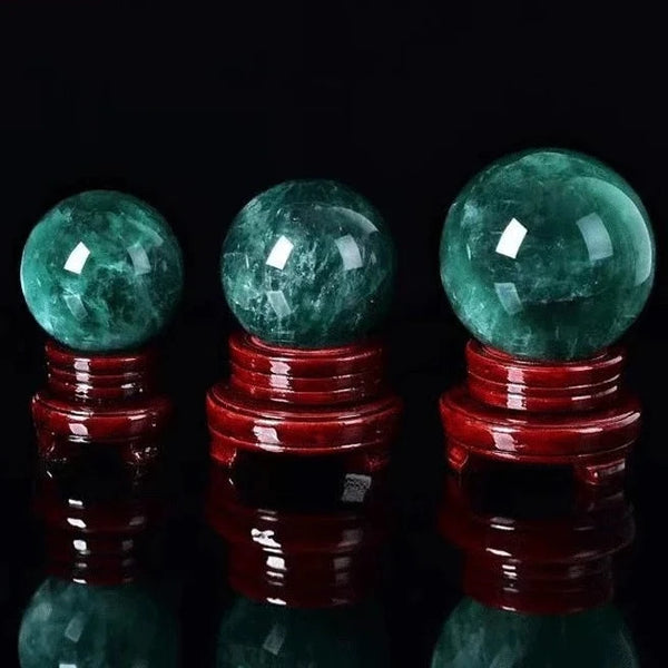 Green Fluorite Ball-ToShay.org