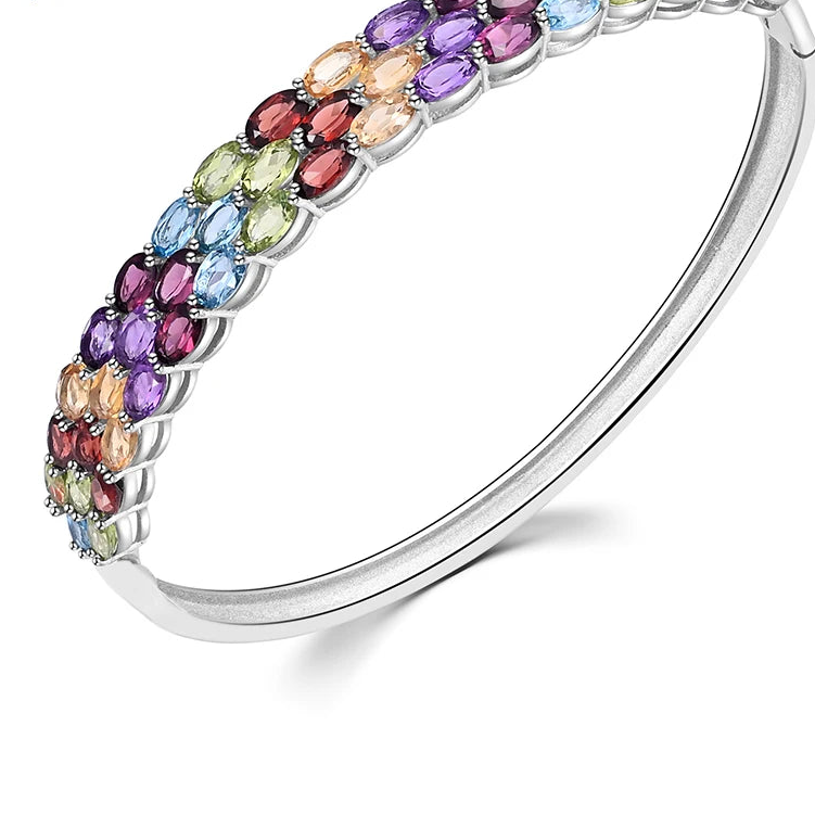 Mixed Crystal Bangle-ToShay.org