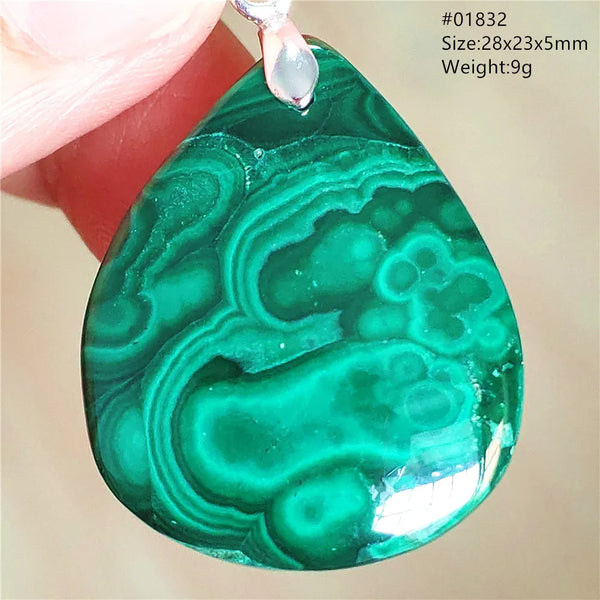 Green Malachite Pendant-ToShay.org