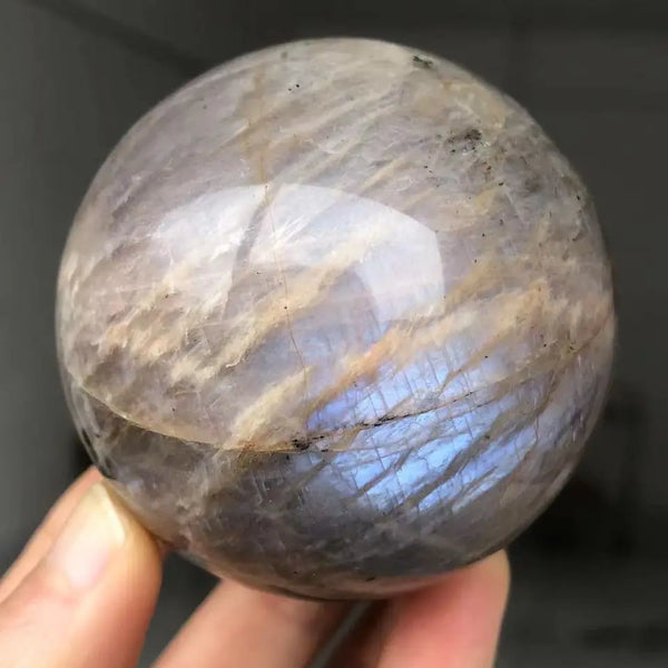 Blue Moonstone Quartz Ball-ToShay.org