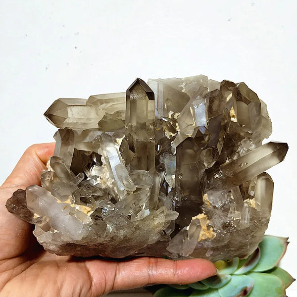 Smokey Tea Topaz Cluster-ToShay.org
