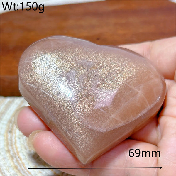 Orange Sunstone Hearts-ToShay.org