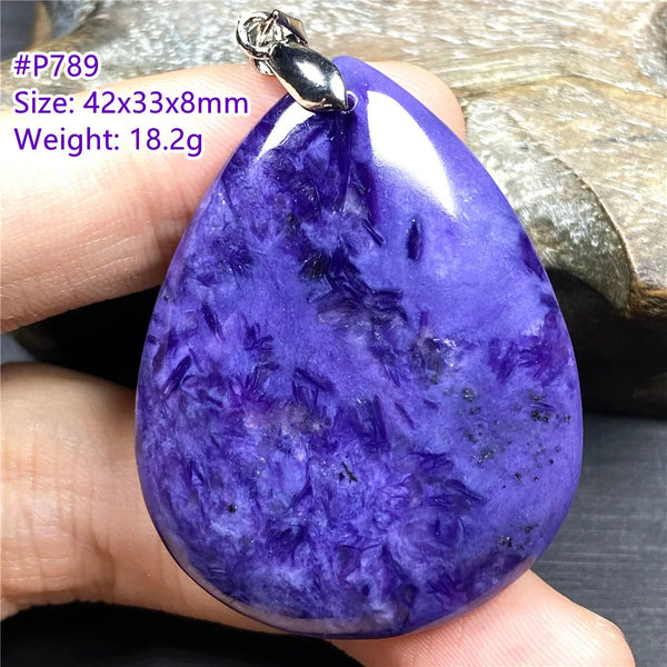 Purple Charoite Pendant-ToShay.org