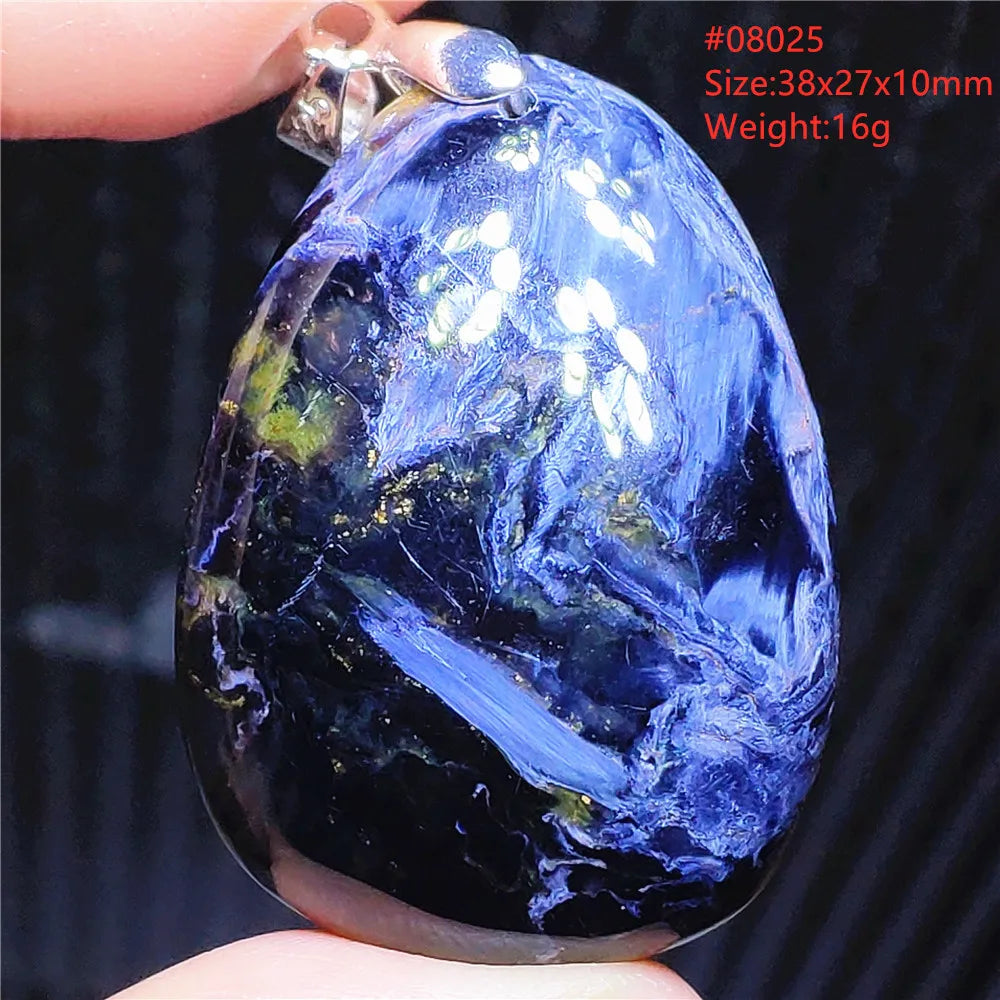 Blue Pietersite Pendant-ToShay.org