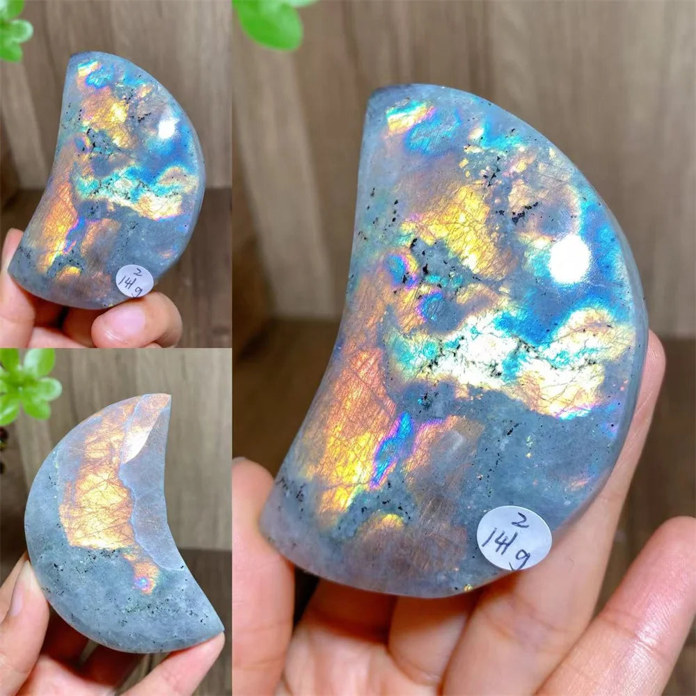 Purple Labradorite Moon-ToShay.org