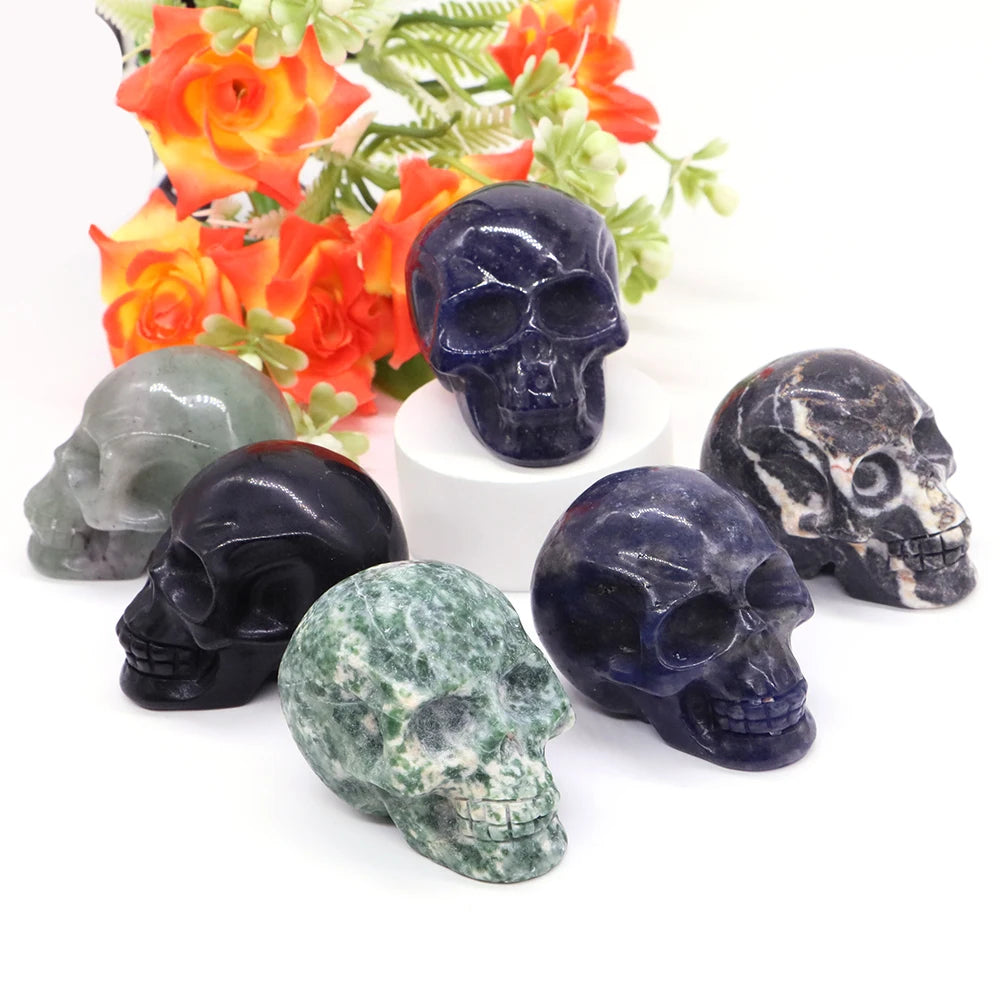 Mixed Crystal Quartz Skulls-ToShay.org