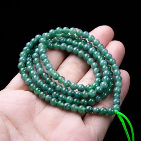 Green Jade Wrap Bracelet-ToShay.org