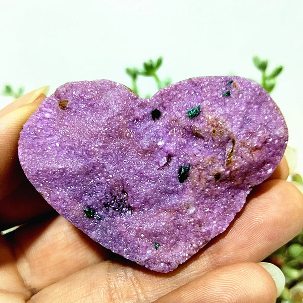 Pink Cobalt Calcite Heart-ToShay.org