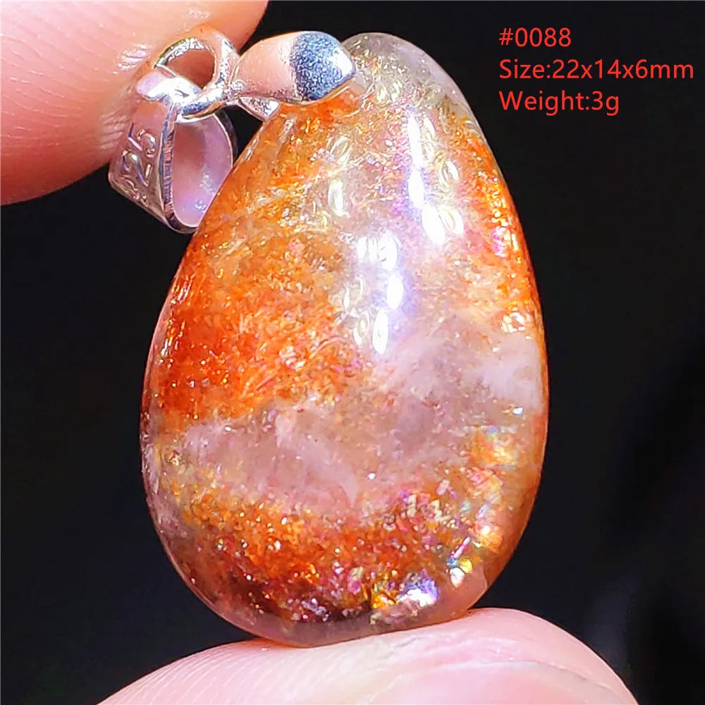 Orange Sunstone Pendant-ToShay.org