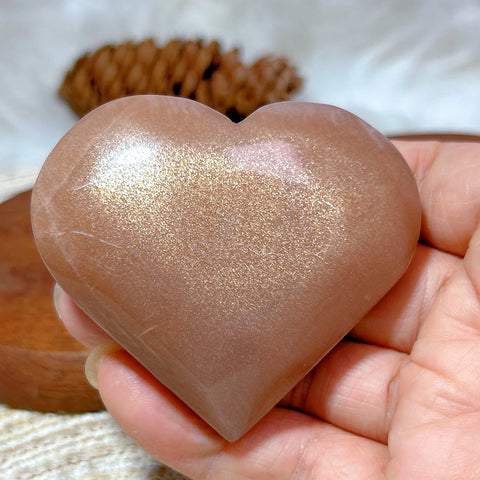 Orange Sunstone Hearts-ToShay.org