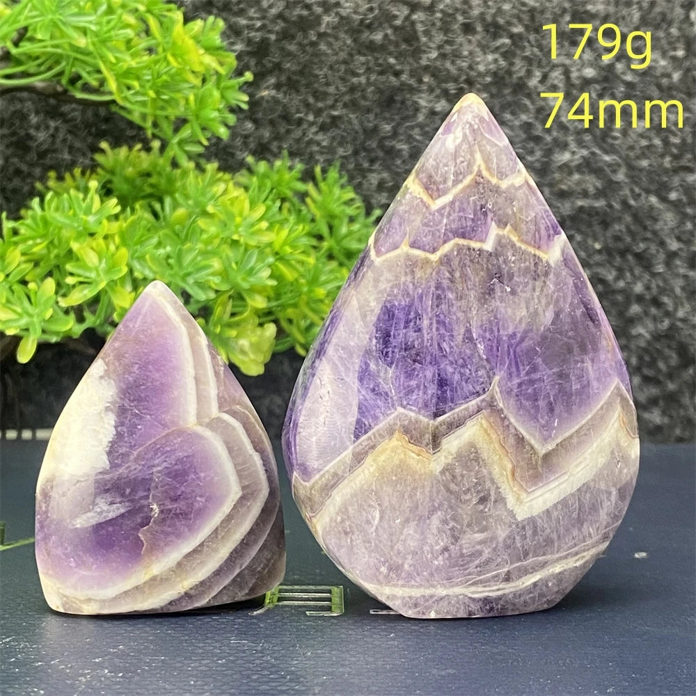 Purple Amethyst Crystal Torch-ToShay.org