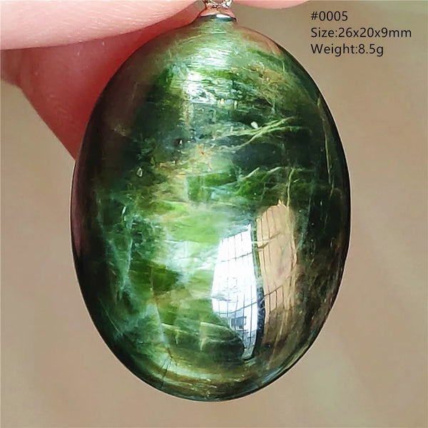 Green Diopside Pendant-ToShay.org