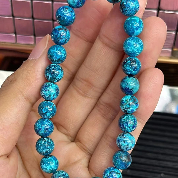Blue Malachite Azurite Bracelet-ToShay.org