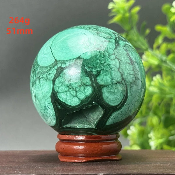 Green Malachite Ball-ToShay.org