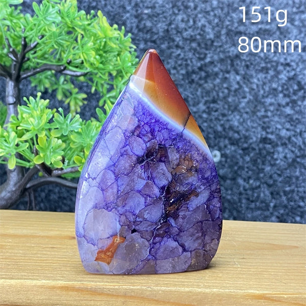Purple Agate Torch-ToShay.org