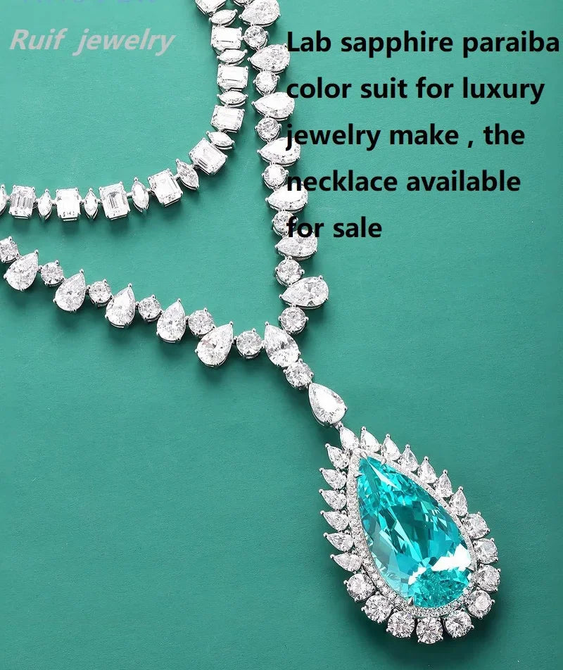 Blue Paraiba Pendant-ToShay.org