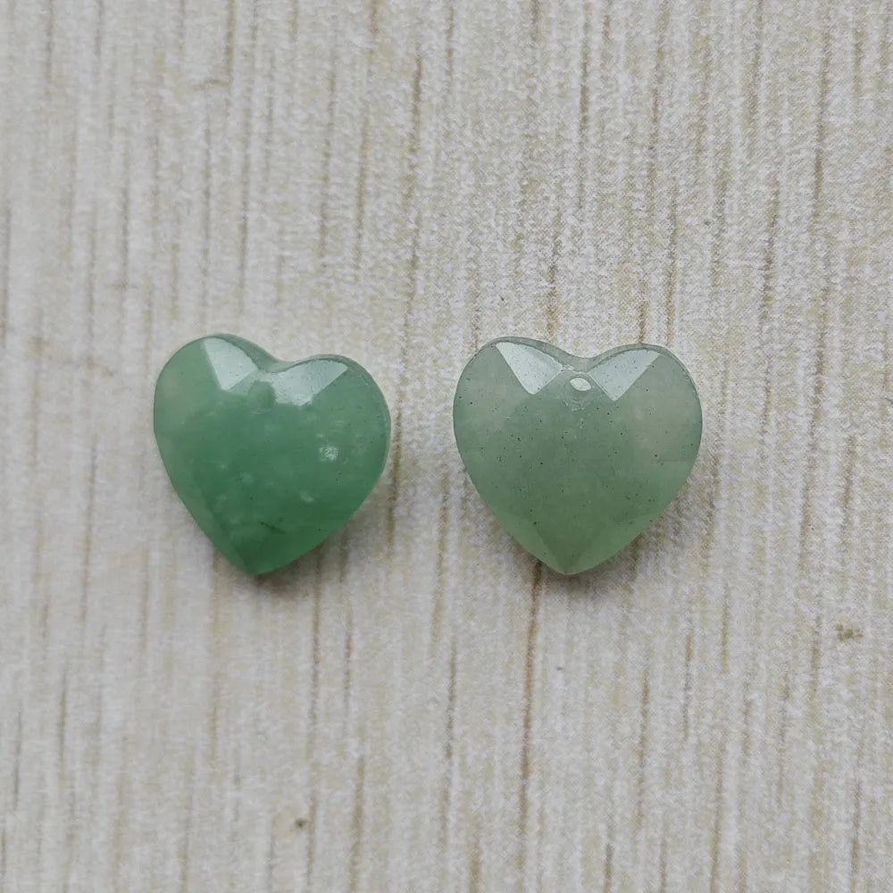 Mixed Crystal Heart Pendants-ToShay.org