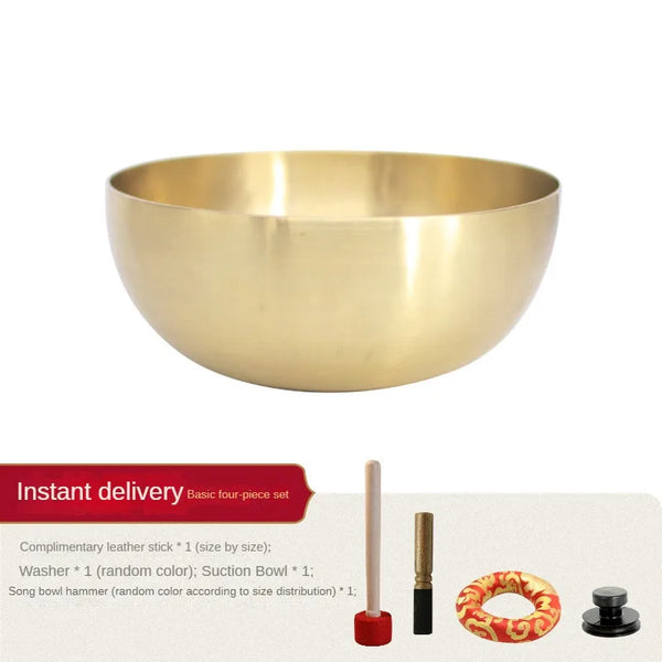 Tibetan Copper Singing Bowl-ToShay.org
