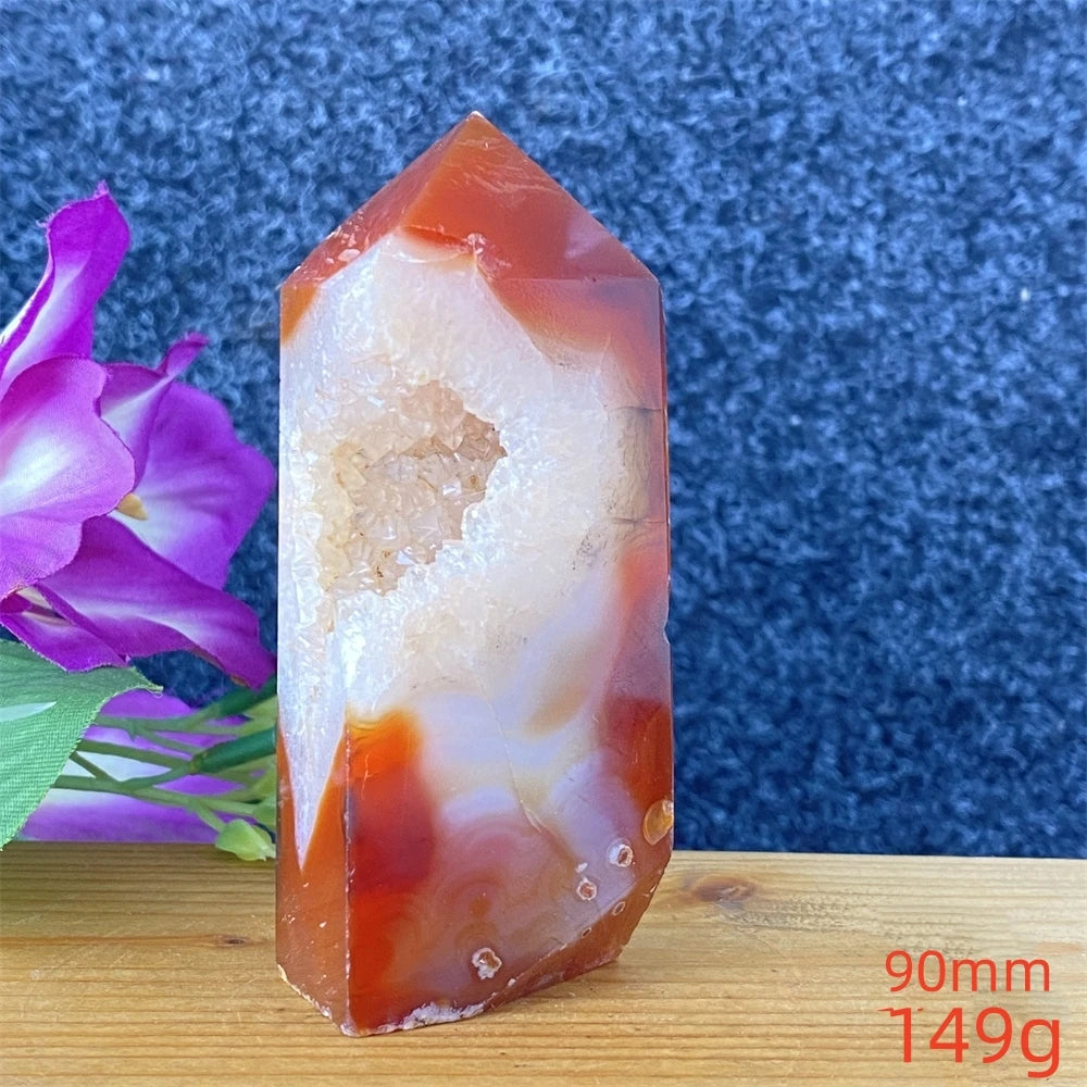 Red Lace Agate Point-ToShay.org