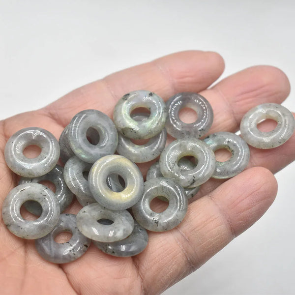 Mixed Crystal Donut Beads-ToShay.org