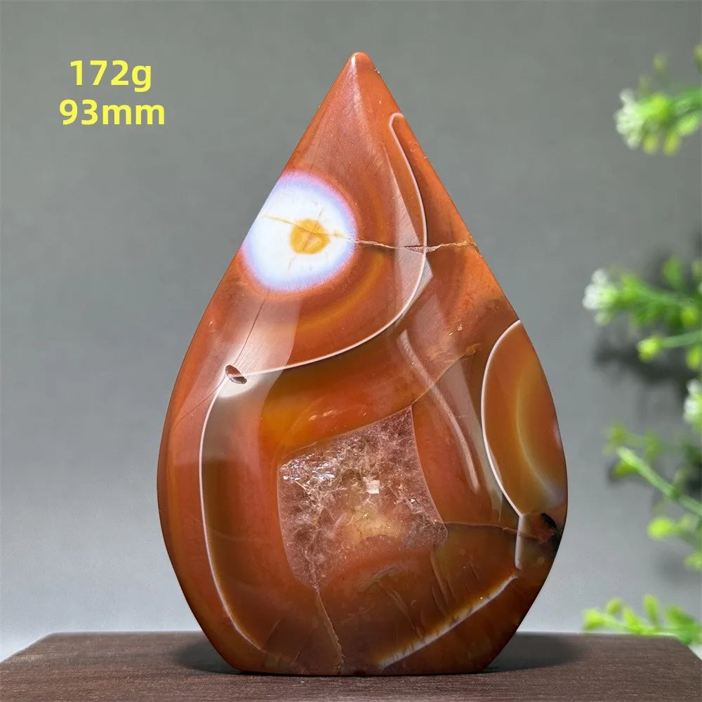 Red Carnelian Striped Agate-ToShay.org