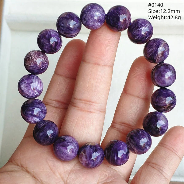 Purple Charoite Bracelet-ToShay.org