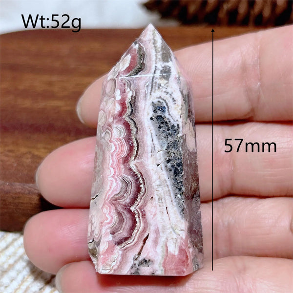 Pink Rhodochrosite Point-ToShay.org