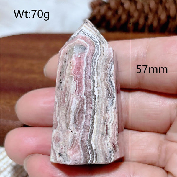 Pink Rhodochrosite Point-ToShay.org