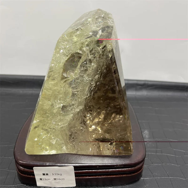 Yellow Rainbow Citrine Stone-ToShay.org
