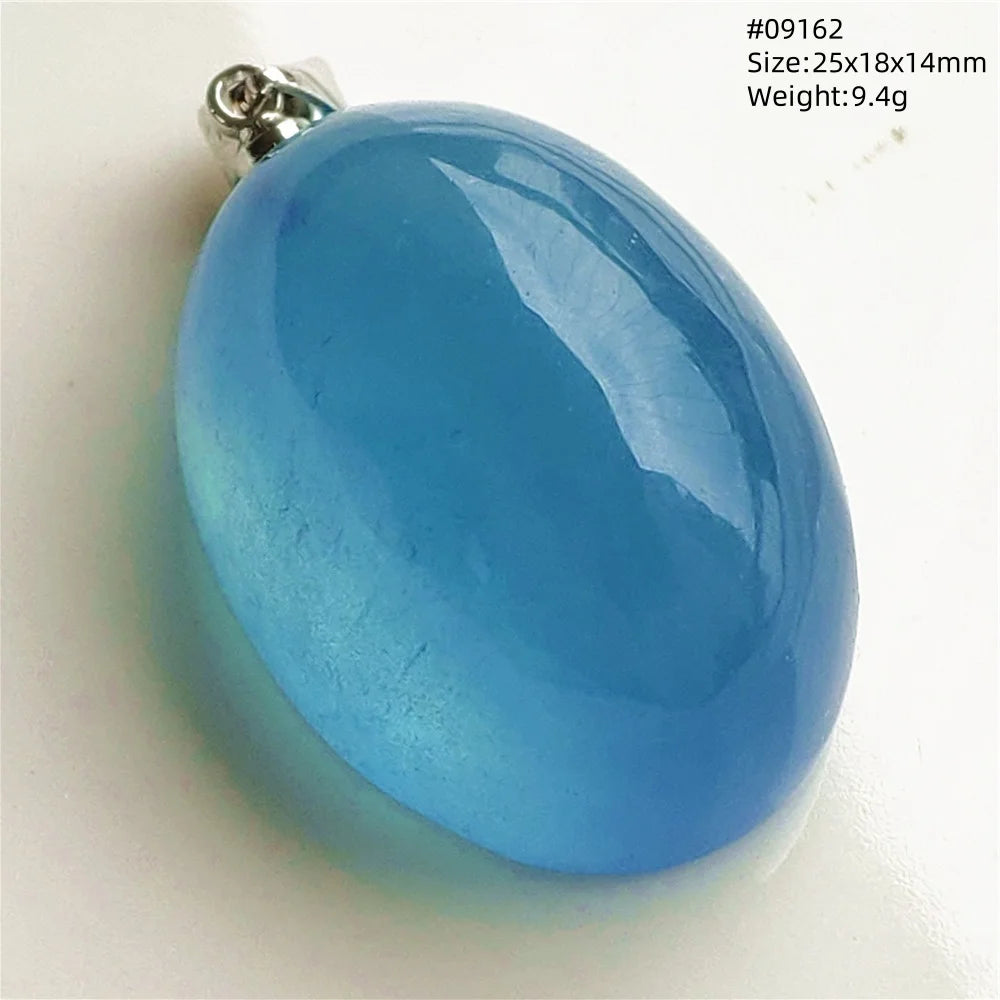 Blue Aquamarine Pendant-ToShay.org