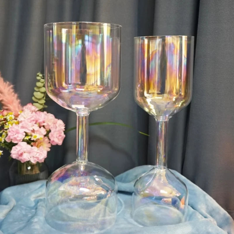 Rainbow Singing Double Bowls-ToShay.org