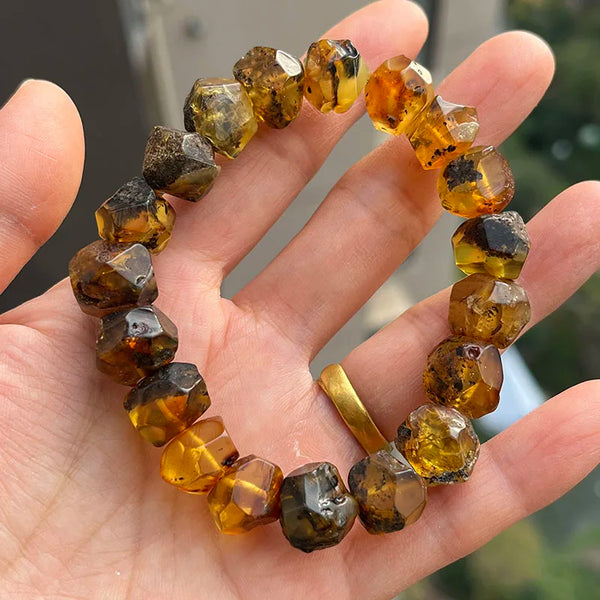 Yellow Amber Bracelets-ToShay.org