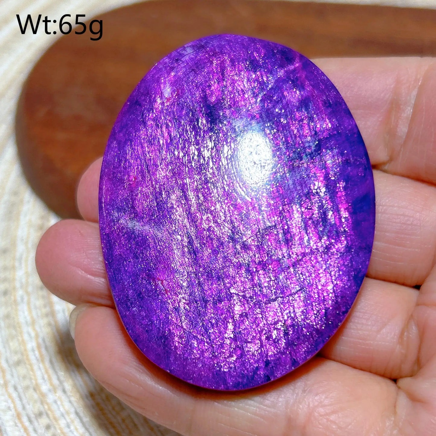 Violet Rainbow Moonstone-ToShay.org
