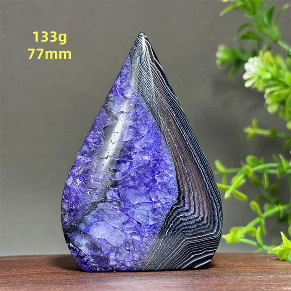 Purple Agate Flame-ToShay.org