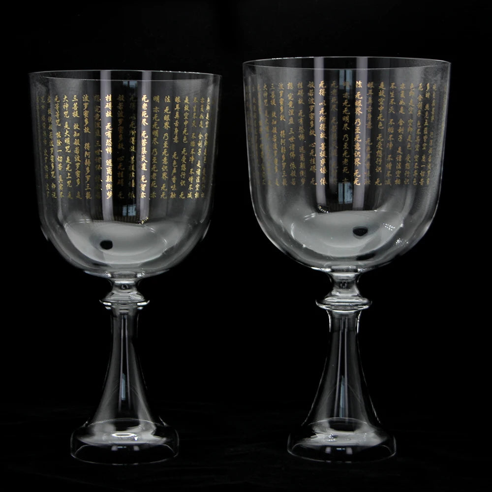 Clear Scripture Crystal Singing Chalice-ToShay.org