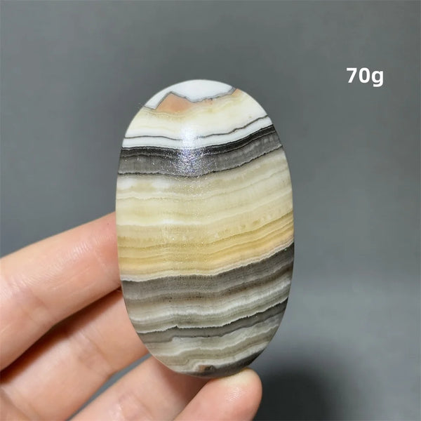 Yellow Striped Calcite-ToShay.org