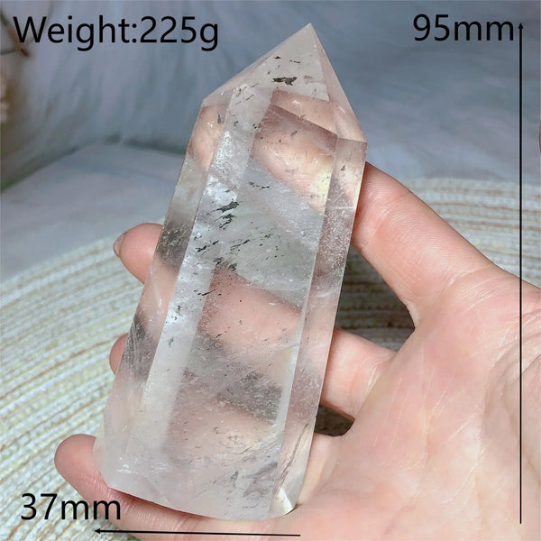 Clear Rainbow Quartz Point-ToShay.org