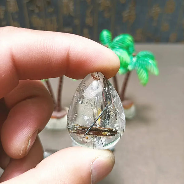 Gold Hair Quartz crystals-ToShay.org