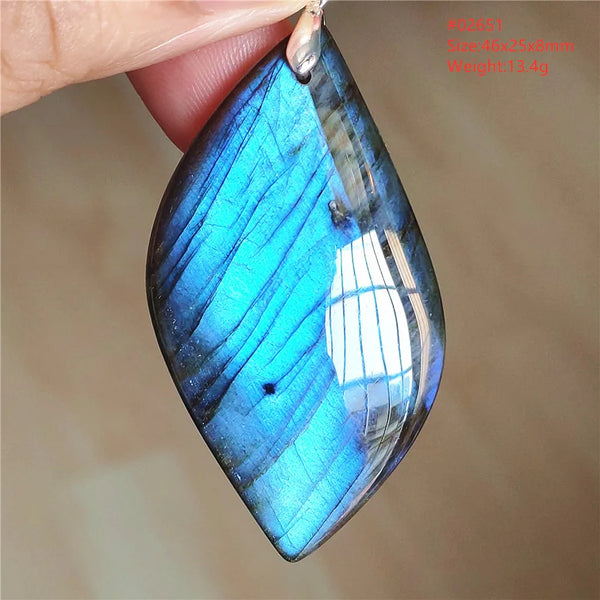 Blue Light Labradorite Pendant-ToShay.org