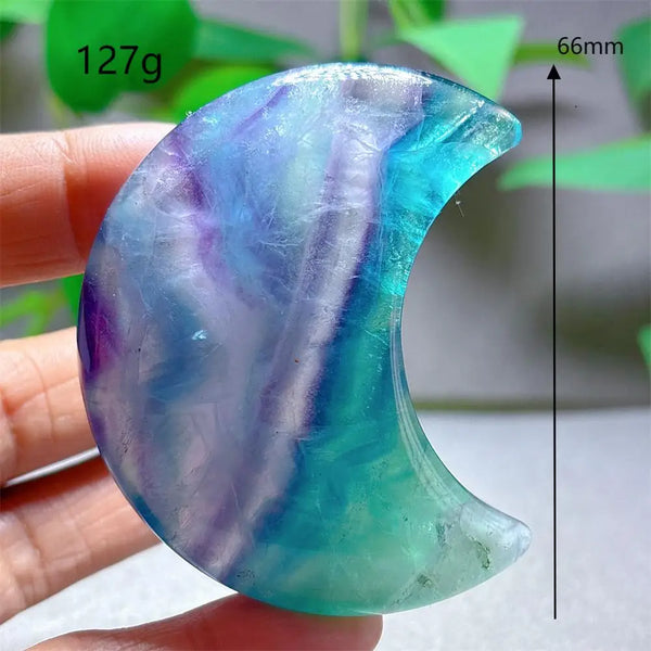 Rainbow Fluorite Moon-ToShay.org